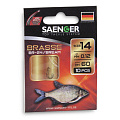 Крючки с поводком Saenger ЛЕЩ/BRASSE BR-24 14-0.12мм 60см 10шт.