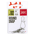 Застежки LJ Pro Series ROUND SNAP 002 10шт.