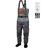 Полукомбинезон заброд. Norfin PILOT STOCKINGFOOT GRAY 02 р.MS