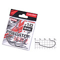 Крючки офсетные Lucky John PREDATOR сер. LJH345 разм.K01/0 8шт.