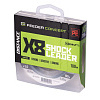 Шок-лидер плетёный Feeder Concept Distance х8 SHOCK LEADER Dark Gray 100/020