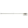 Поводки карп. из ледкора Anakonda S-CLIP Jungle Green c безоп. клип. 60lb 80см 3шт.