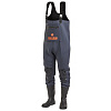 Полукомбинезон заброд. Norfin SHADOW NEOPRENE BOOTFOOT р.45-XL-S с сапогами резина