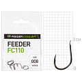 Крючки FC FEEDER сер. FC110 разм.008 10шт.