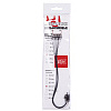 Поводки вольфр. Lucky John оснащ. вертл. и застеж. 15кг 25см 10шт.