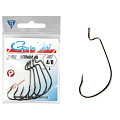 Крючки офсетные Gamakatsu Worm 314 HOOKS разм. 4/0 6шт.