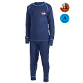 Термокомплект Norfin KIDS BASE BLUE 01 р.104-110