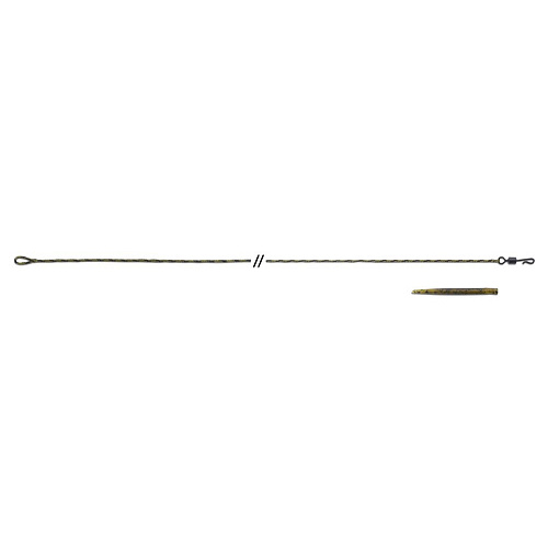 Поводки карп. из ледкора Anakonda QC Jungle Green быстросъёмн. 60lb 80см 3шт.