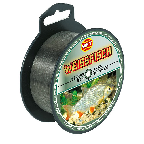 Леска моно. WFT Zielfisch WEISSFISCH (МИРНАЯ РЫБА) 500/022