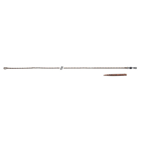 Поводки карп. из ледкора Anakonda QC Jungle Brown быстросъёмн. 40lb 80см 3шт.