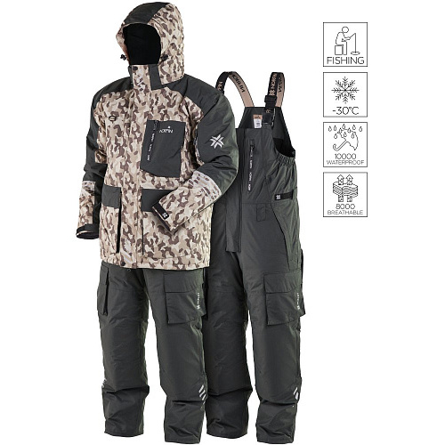 Костюм зим. Norfin TORNADO PRO DESERT LE 04 р.XL